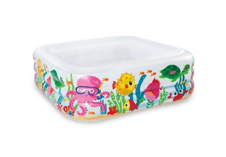 INTEX Zeeaquarium zwembad - 159 x 159 x 50 cm in de groep HUISHOUDEN & TUIN / Tuinproducten / Zwembad & Accessoires / Zwembaden bij TP E-commerce Nordic AB (D24255)