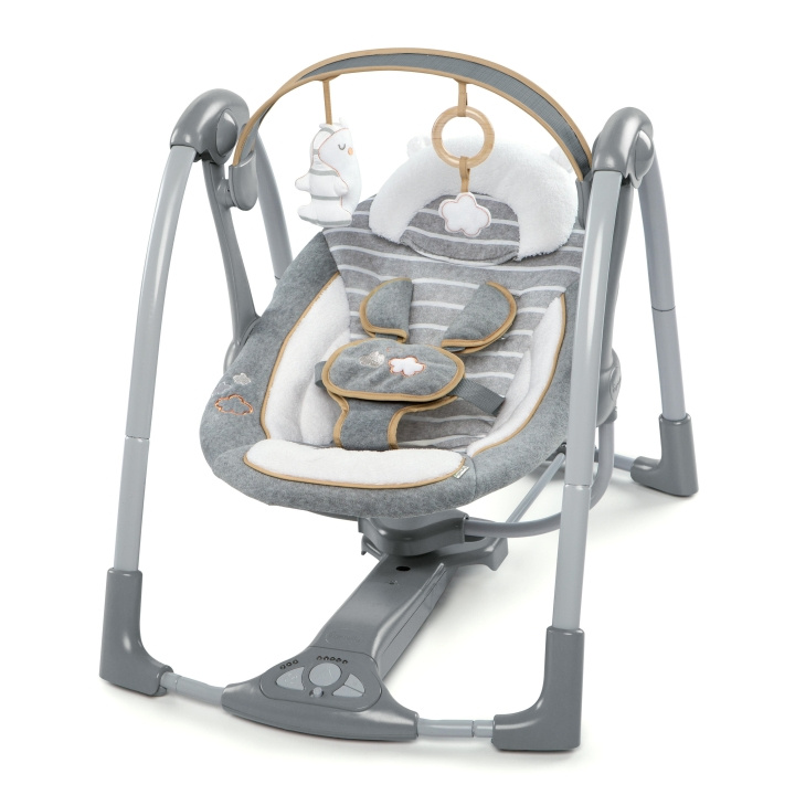 Ingenuity Boutique Collection - Swing \'n Go Draagbare Schommel - Bella Teddy (11023) in de groep SPEELGOED, KINDER- & BABYPRODUCTEN / Kinderkamer / Kinderbedden bij TP E-commerce Nordic AB (D24272)