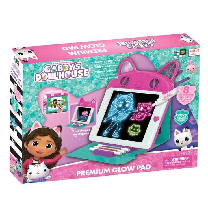 Big Glow Gabby\'s Dollhouse Premium Glow Pad - (107100) in de groep SPEELGOED, KINDER- & BABYPRODUCTEN / Speelgoed / Tekenen & Tellen bij TP E-commerce Nordic AB (D24281)