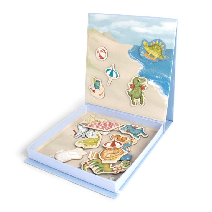 Filibabba Magneetspel - Dino Beach (FI-03585) in de groep SPEELGOED, KINDER- & BABYPRODUCTEN / Speelgoed / Kinderpuzzel bij TP E-commerce Nordic AB (D24304)