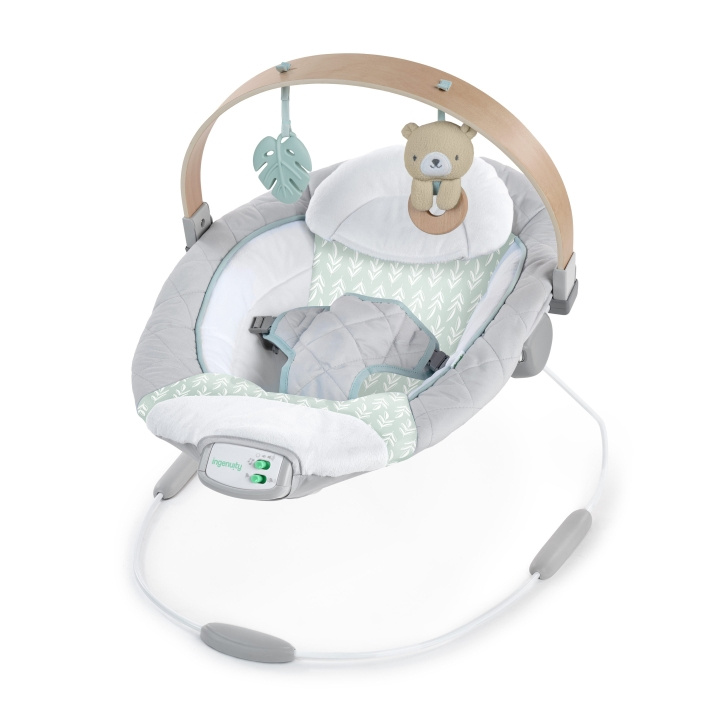 Ingenuity Cozy Spot Wipstoeltje met Houten Toy Bar - (IN-13104) in de groep SPEELGOED, KINDER- & BABYPRODUCTEN / Kinderkamer / Kinderbedden bij TP E-commerce Nordic AB (D24313)