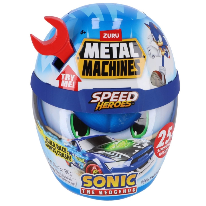 Metal Machines Sonic de egel - snelheid helden - (67128) in de groep SPEELGOED, KINDER- & BABYPRODUCTEN / Speelgoed / Speelset bij TP E-commerce Nordic AB (D24317)