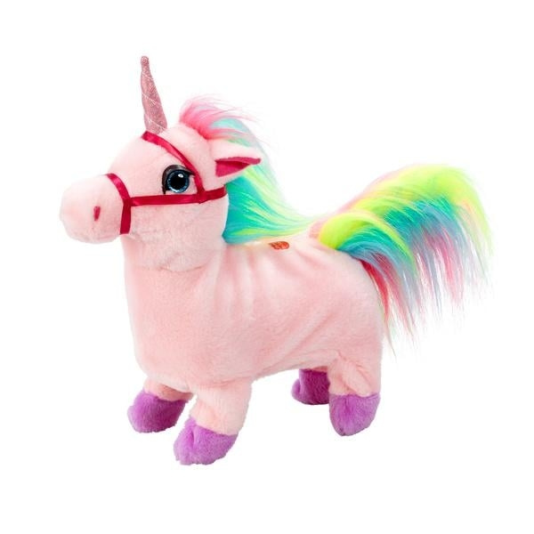 Happy Pets Wandelende Eenhoorn - (31511140) in de groep SPEELGOED, KINDER- & BABYPRODUCTEN / Babyspeelgoed / Knuffels bij TP E-commerce Nordic AB (D24324)