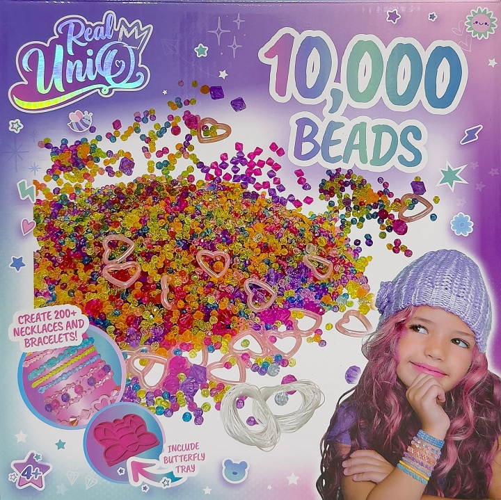 Real UniQ Kralen Set, 10000 - (30515) in de groep SPEELGOED, KINDER- & BABYPRODUCTEN / Speelgoed / Ambachten bij TP E-commerce Nordic AB (D24326)