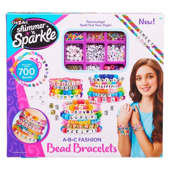 Shimmer n Sparkle ABC kralen armbanden - (17883) in de groep SPEELGOED, KINDER- & BABYPRODUCTEN / Speelgoed / Ambachten bij TP E-commerce Nordic AB (D24331)
