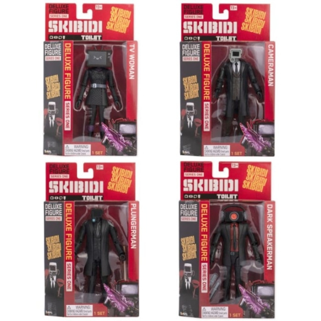 Skibidi Skibidi Toilet 15 cm Deluxe Figuur - (1380) in de groep SPEELGOED, KINDER- & BABYPRODUCTEN / Speelgoed / Figuren, Miniaturen & accessoires bij TP E-commerce Nordic AB (D24335)