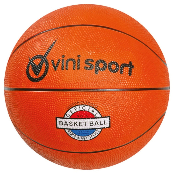 Vini Sport Basketbal oranje maat 5 (24161) in de groep SPEELGOED, KINDER- & BABYPRODUCTEN / Buitenspeelgoed / Sport & Spel bij TP E-commerce Nordic AB (D24337)