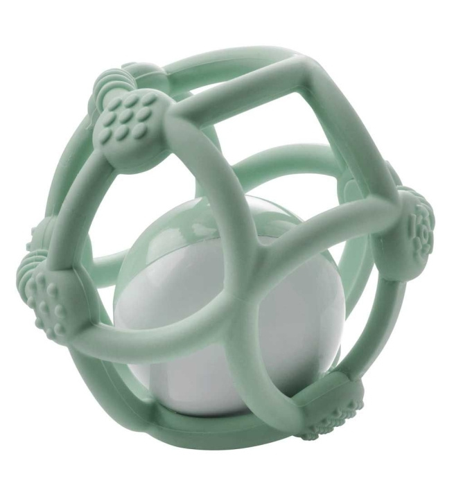 Kidsme Silicone Bijtbal - Groen (KIDS9672GR) in de groep SPEELGOED, KINDER- & BABYPRODUCTEN / Babygadgets / Fopspenen & Bijtringen bij TP E-commerce Nordic AB (D24340)