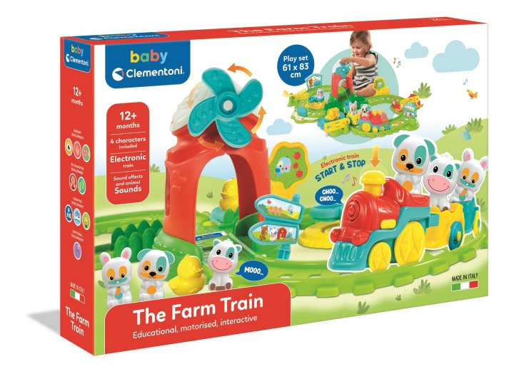 Clementoni De boerderijtrein - (I-17391) in de groep SPEELGOED, KINDER- & BABYPRODUCTEN / Speelgoed / Speelset bij TP E-commerce Nordic AB (D24347)
