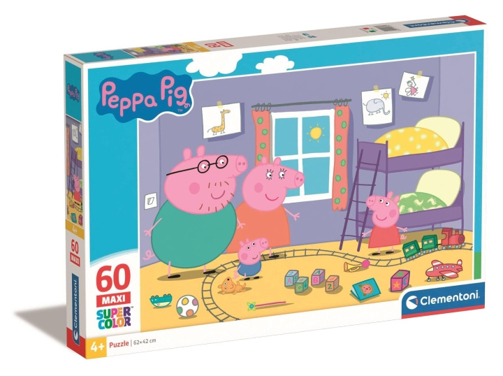 Clementoni Puzzel Maxi, Peppa Pig - (I-26438) in de groep SPEELGOED, KINDER- & BABYPRODUCTEN / Speelgoed / Kinderpuzzel bij TP E-commerce Nordic AB (D24351)