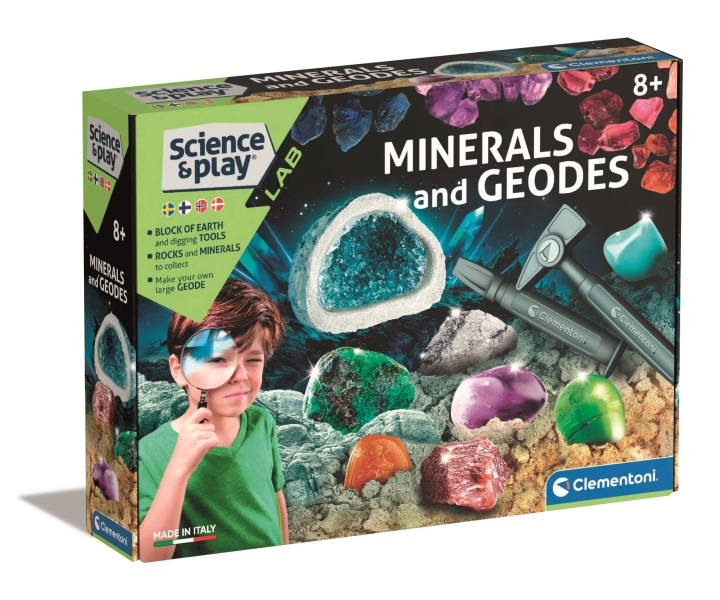 Clementoni Mineralen en geodes - (I-78828) in de groep SPEELGOED, KINDER- & BABYPRODUCTEN / Speelgoed / Speelset bij TP E-commerce Nordic AB (D24352)