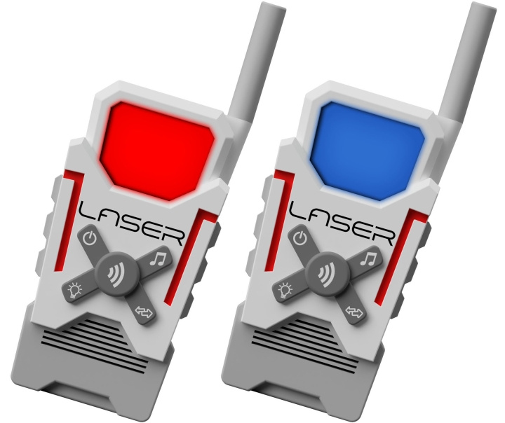 Laser X Walkie Talkies 2 stuks (20335) in de groep SPORT, VRIJE TIJD & HOBBY / Buitenrecreatie / Walkietalkies bij TP E-commerce Nordic AB (D24366)