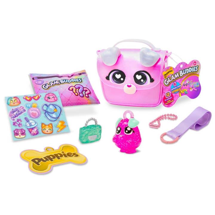Glambuddies Mini Puppy Tas Verrassing - (30586) in de groep SPEELGOED, KINDER- & BABYPRODUCTEN / Speelgoed / Speelset bij TP E-commerce Nordic AB (D24371)