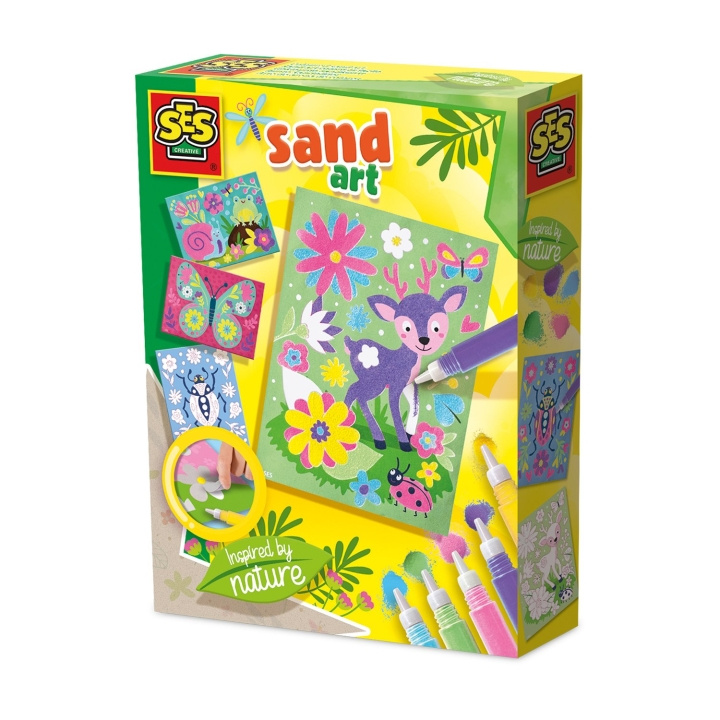 SES Creative Zandkunst - Geïnspireerd door de natuur - (S14037) in de groep SPEELGOED, KINDER- & BABYPRODUCTEN / Speelgoed / Ambachten bij TP E-commerce Nordic AB (D24395)