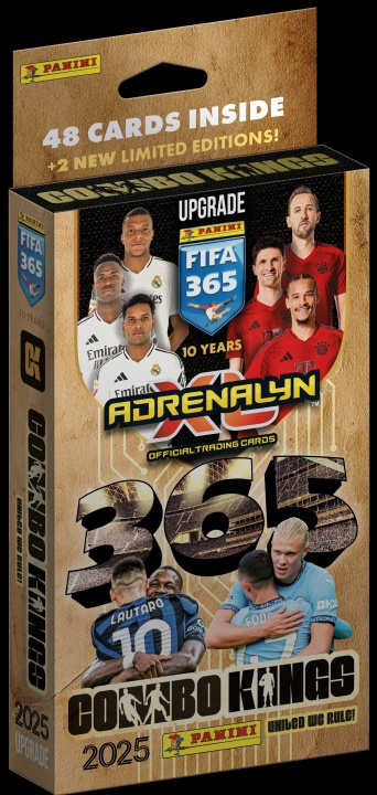 Panini Adrenalyn XL: FIFA 365 2025 Upgrade - Combo Kings Deck (PAN2466) in de groep SPORT, VRIJE TIJD & HOBBY / Leuke dingen / Verzamelobjecten bij TP E-commerce Nordic AB (D24485)