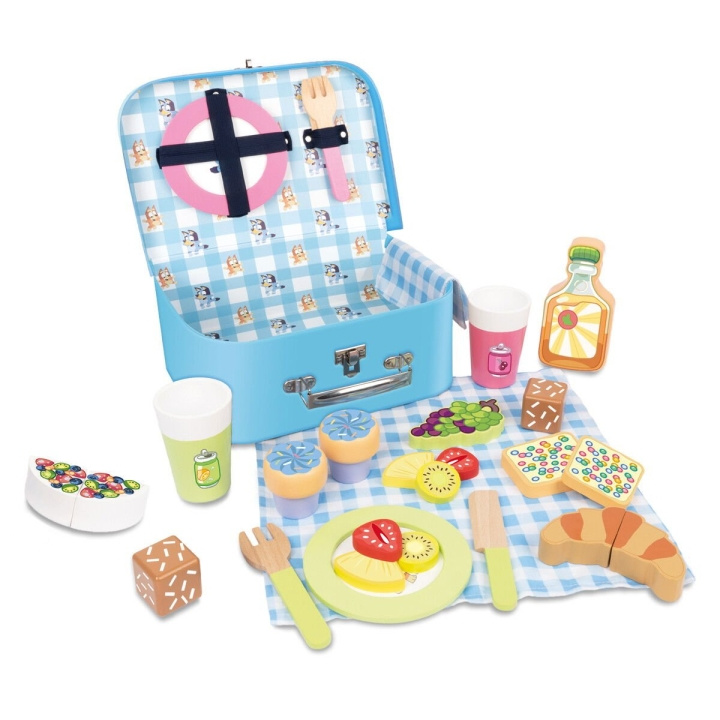 Bluey Picknickset (249-246) in de groep SPEELGOED, KINDER- & BABYPRODUCTEN / Speelgoed / Speelset bij TP E-commerce Nordic AB (D24486)