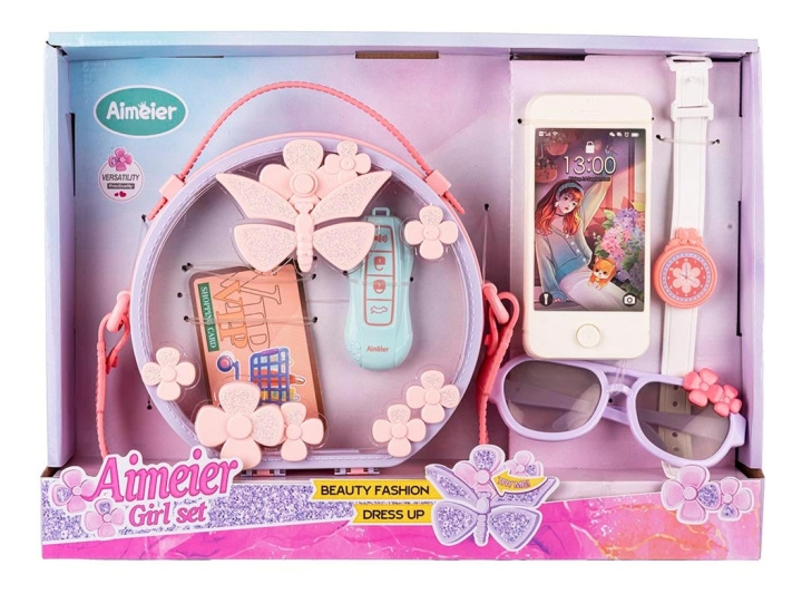4-Girlz Tas met telefoon (63284) in de groep SPEELGOED, KINDER- & BABYPRODUCTEN / Reizen / Kindertassen bij TP E-commerce Nordic AB (D24508)