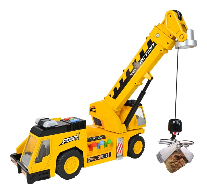 Power X Lift\'N\'Move Crane Truck (20410) in de groep SPEELGOED, KINDER- & BABYPRODUCTEN / Speelgoed / Speelgoedauto\'s bij TP E-commerce Nordic AB (D24509)