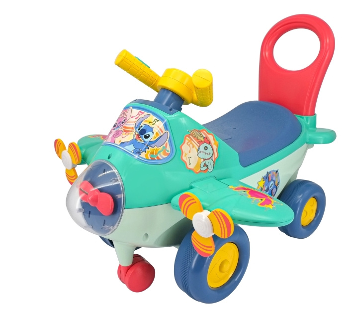 Kiddieland Stitch\'s animatie vliegtuig (300202) in de groep SPEELGOED, KINDER- & BABYPRODUCTEN / Speelgoed / Loopauto\'s bij TP E-commerce Nordic AB (D24517)