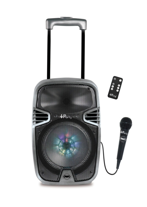 Lexibook Trolley Bluetooth® Karaoke Audio Systeem 8\'\' met verlichting en microfoon (K8250) in de groep HOME ELECTRONICS / Audio & Beeld / Handmicrofoons bij TP E-commerce Nordic AB (D24543)