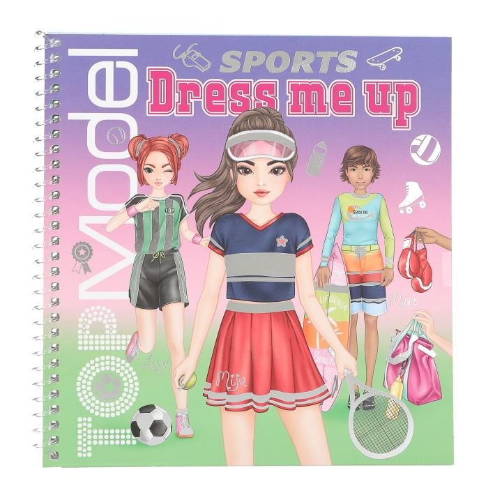 TOPModel Dress Me Up Stickerbook Sports (413808) in de groep SPEELGOED, KINDER- & BABYPRODUCTEN / Speelgoed / Ambachten bij TP E-commerce Nordic AB (D24572)