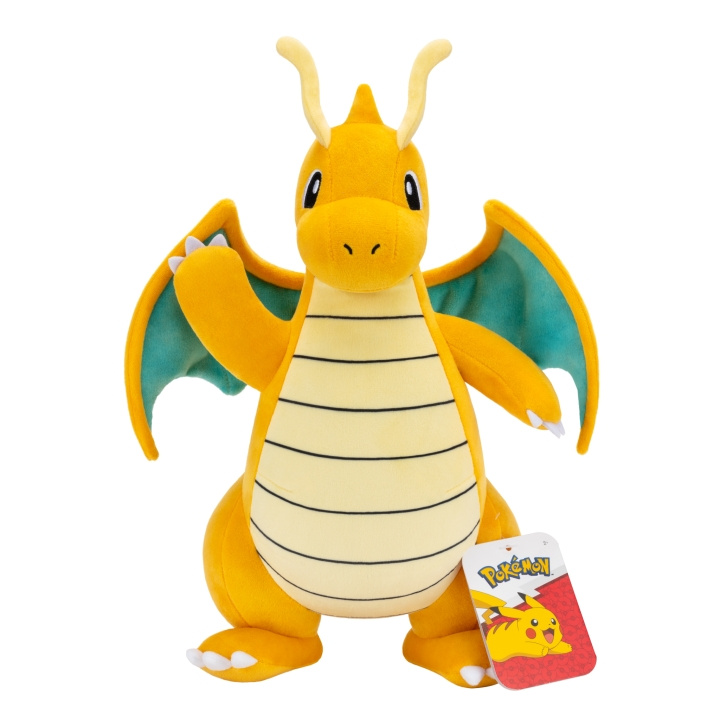 Pokémon Pluche 30 cm Dragonite - (PKW4468) in de groep SPEELGOED, KINDER- & BABYPRODUCTEN / Babyspeelgoed / Knuffels bij TP E-commerce Nordic AB (D24588)
