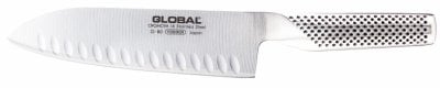 GLOBAL Santoku mes met Granton rand - 18 cm in de groep HUISHOUDEN & TUIN / Keukengerei / Keukenmessen & accessoires bij TP E-commerce Nordic AB (D24590)