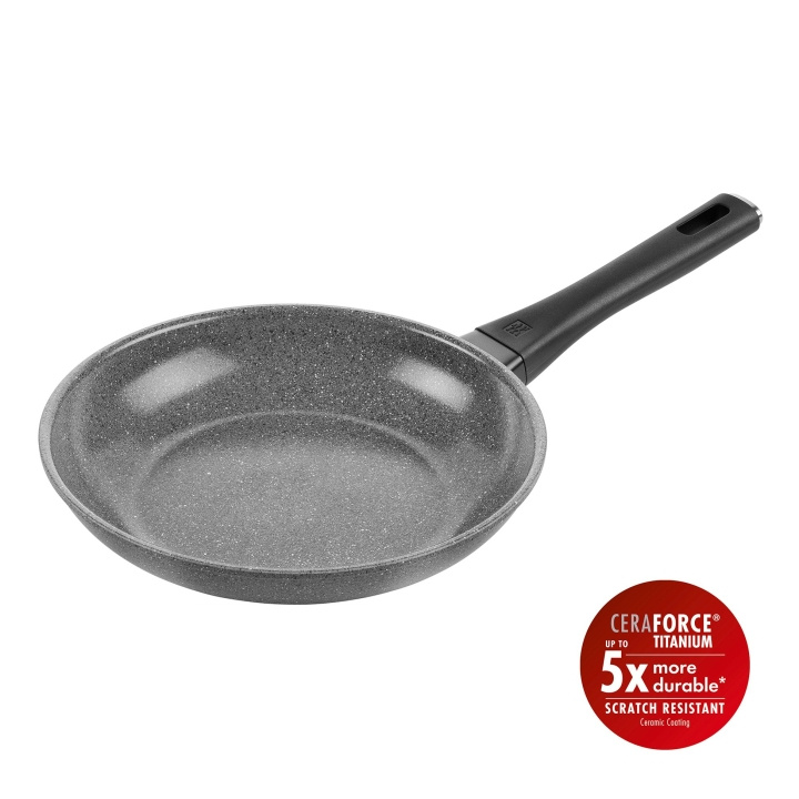Zwilling Terreno Plus Koekenpan - Grijs - 24 cm in de groep HUISHOUDEN & TUIN / Keukengerei / Koekenpannen bij TP E-commerce Nordic AB (D24620)