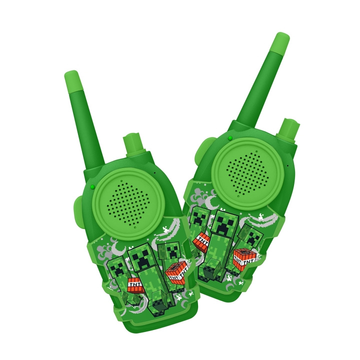 MINECRAFT Walkie Talkie Minecraft 150m in de groep SPORT, VRIJE TIJD & HOBBY / Buitenrecreatie / Walkietalkies bij TP E-commerce Nordic AB (D24848)