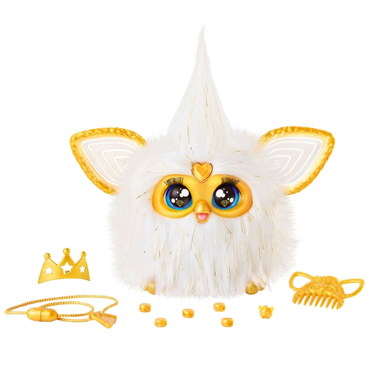 FURBY Interaktivt Gosedjur Gold Glam (EN) in de groep SPEELGOED, KINDER- & BABYPRODUCTEN / Babyspeelgoed / Knuffels bij TP E-commerce Nordic AB (D24865)