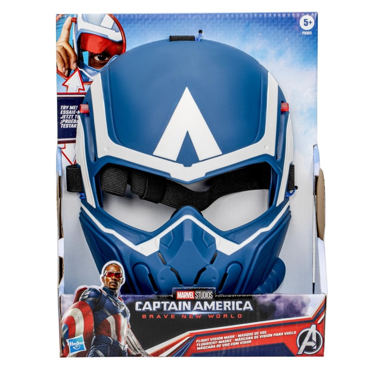 Marvel Avengers Captain America NWO Mask in de groep SPEELGOED, KINDER- & BABYPRODUCTEN / Speelgoed / Gemaskered kostuums bij TP E-commerce Nordic AB (D24870)