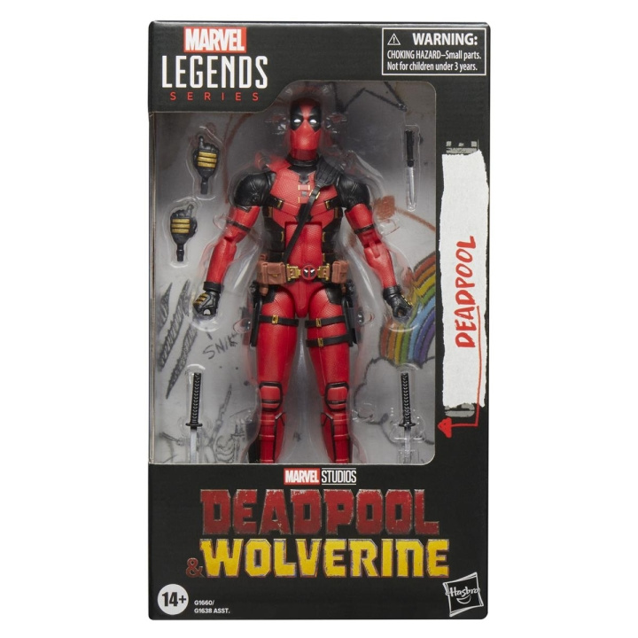 Marvel Legends Series Deadpool & Wolverine 6 Inch Figure, Deadpool in de groep SPEELGOED, KINDER- & BABYPRODUCTEN / Speelgoed / Figuren, Miniaturen & accessoires bij TP E-commerce Nordic AB (D24878)