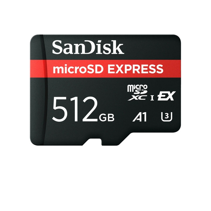 SanDisk Microsd Card Express 880MB/s U3 C10 512GB in de groep HOME ELECTRONICS / Opslagmedia / Geheugenkaarten / SD/SDHC/SDXC bij TP E-commerce Nordic AB (D24889)