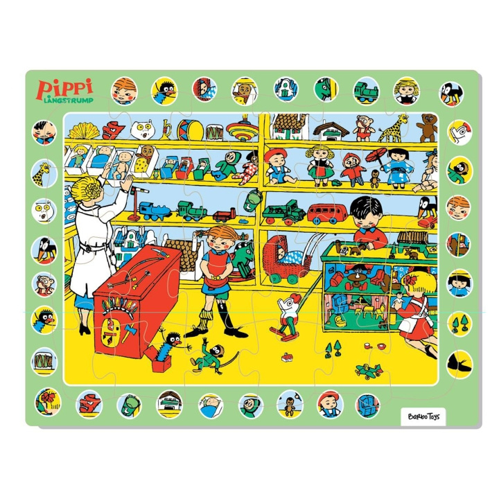 ASTRID LINDGREN Pussel 24 Pcs Framed Puzzle Thingfinder in de groep SPEELGOED, KINDER- & BABYPRODUCTEN / Speelgoed / Kinderpuzzel bij TP E-commerce Nordic AB (D24897)