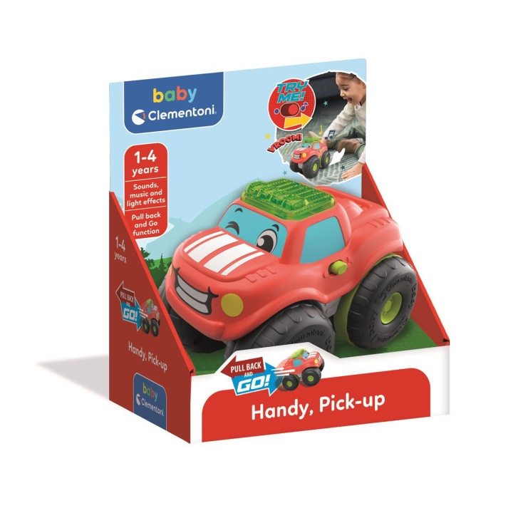 Clementoni Stunt Wheels Pullback Car Pick Up in de groep SPEELGOED, KINDER- & BABYPRODUCTEN / Speelgoed / Speelgoedauto\'s bij TP E-commerce Nordic AB (D24904)