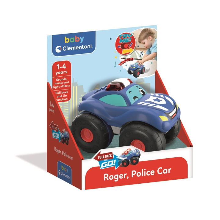 Clementoni Stunt Wheels Pullback Car Police in de groep SPEELGOED, KINDER- & BABYPRODUCTEN / Speelgoed / Speelgoedauto\'s bij TP E-commerce Nordic AB (D24905)