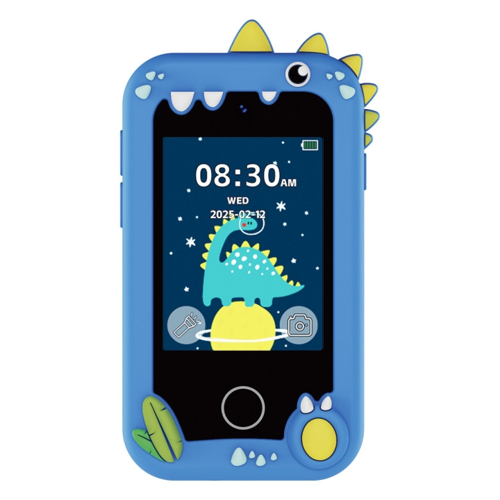 MINILENS Leksak Smartphone Blå in de groep SPEELGOED, KINDER- & BABYPRODUCTEN / Babyspeelgoed / Activiteitenspeelgoed bij TP E-commerce Nordic AB (D24930)