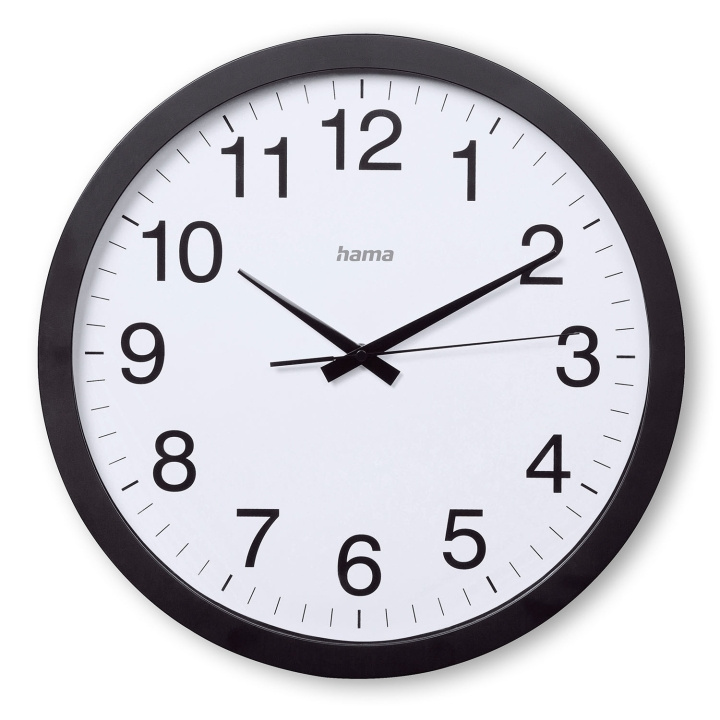 Hama Väggklocka Diameter 40 Cm in de groep HUISHOUDEN & TUIN / Horloges & Tellers / Wandklokken bij TP E-commerce Nordic AB (D24945)