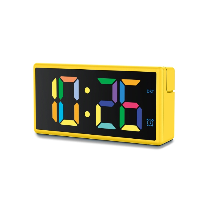 Hama Digital Väckarklocka Ibiza Flerfärgad Display Gul in de groep HUISHOUDEN & TUIN / Horloges & Tellers / Wandklokken bij TP E-commerce Nordic AB (D24951)