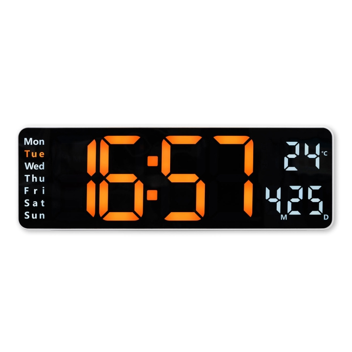 Hama Digital Väggklocka Santa Cruz in de groep HUISHOUDEN & TUIN / Horloges & Tellers / Wandklokken bij TP E-commerce Nordic AB (D24952)