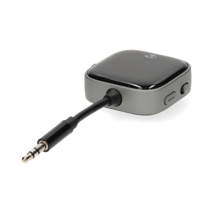 Nedis Bluetooth® Zender / Ontvanger | Input: USB-C™ Female | Output: USB-C™ Female | SBC | Maximaal 2 Apparaten | Maximale batterijduur: 13 uur | Zwart in de groep HOME ELECTRONICS / Kabels & Adapters / Audio Digitaal bij TP E-commerce Nordic AB (D24976)