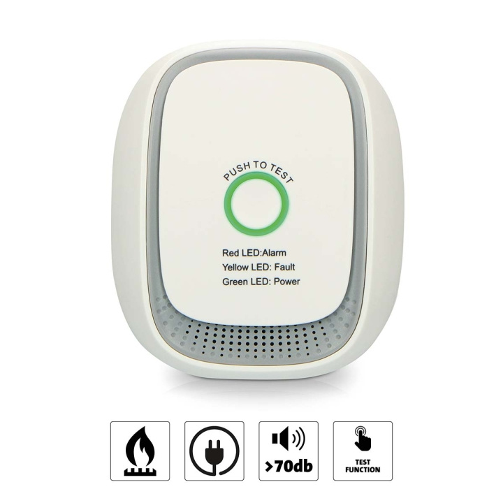 Alecto Gasdetector voor methaan in de groep HUISHOUDEN & TUIN / Alarm & Beveiliging / Vuur, rook, gas / Rookmelders bij TP E-commerce Nordic AB (D25009)