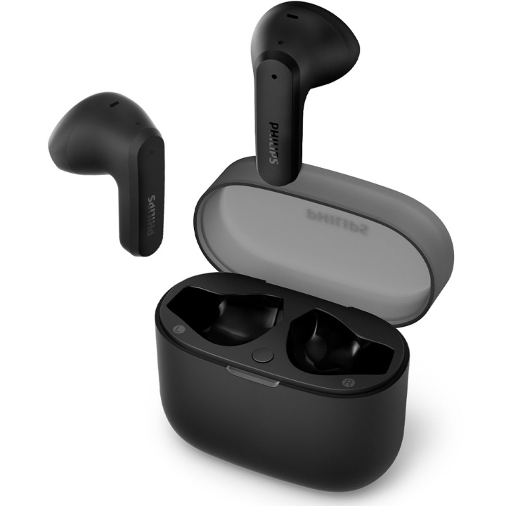 Philips Hörlurar In-Ear TWS Dynamisk bas Svart in de groep HOME ELECTRONICS / Audio & Beeld / Koptelefoon & Accessoires / Koptelefoon bij TP E-commerce Nordic AB (D25030)