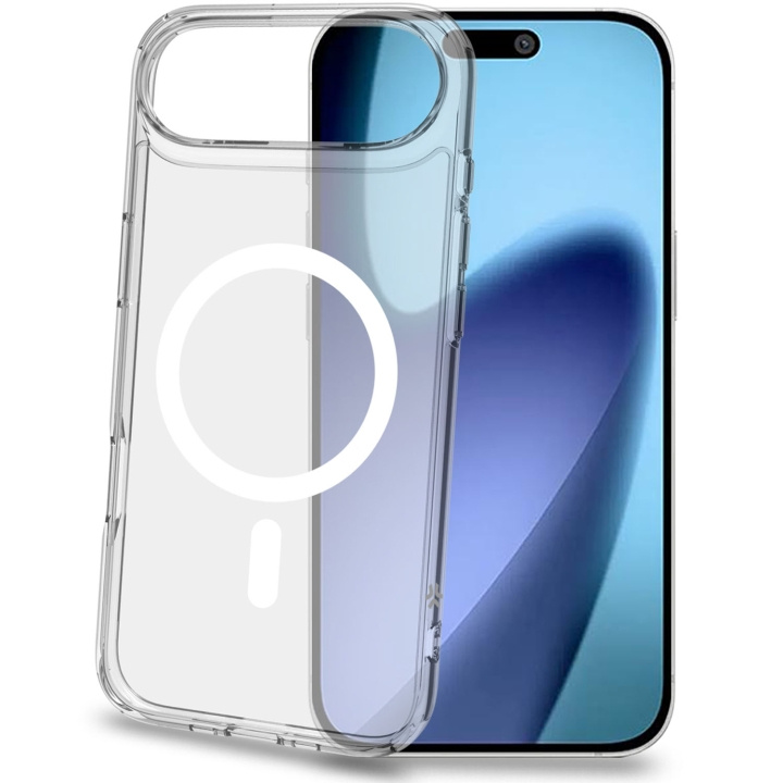 Celly Gelskinmag TPU Cover MagSafe-kompatibelt iPhone Air Transparent in de groep SMARTPHONE & TABLETS / Mobielbescherming / Apple / iPhone Air bij TP E-commerce Nordic AB (D25060)