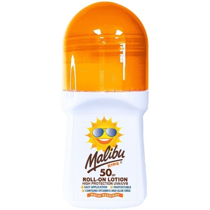 Malibu Kids Roll-On Lotion SPF50 50ml in de groep BEAUTY & HEALTH / Huidsverzorging / Zonnebank / Zonnebescherming bij TP E-commerce Nordic AB (D25155)