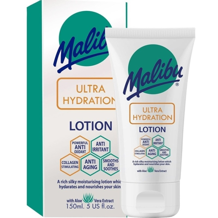Malibu Ultra Hydration Lotion 150ml in de groep BEAUTY & HEALTH / Huidsverzorging / Zonnebank / Zonnebescherming bij TP E-commerce Nordic AB (D25158)