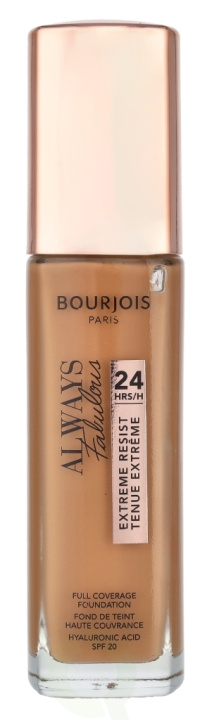 Bourjois Always Fabulous 24H Foundation SPF20 30 ml #520 Caramel in de groep BEAUTY & HEALTH / Makeup / Make-up gezicht / Foundation bij TP E-commerce Nordic AB (D25186)