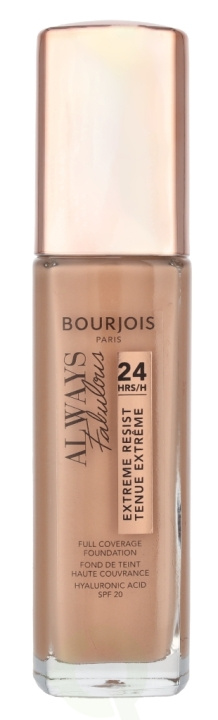 Bourjois Always Fabulous 24H Foundation SPF20 30 ml #400 Beige Rose in de groep BEAUTY & HEALTH / Makeup / Make-up gezicht / Foundation bij TP E-commerce Nordic AB (D25188)