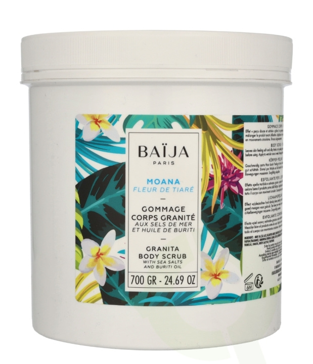 Baija Paris Baija Moana Granite Scrub Tiara Flower 500 ml in de groep BEAUTY & HEALTH / Huidsverzorging / Lichaamsverzorging / Body lotion bij TP E-commerce Nordic AB (D25193)