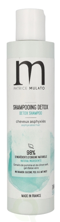 Patrice Mulato P. Mulato Detox Shampoo 200 ml in de groep BEAUTY & HEALTH / Haar & Styling / Haarverzorging / Shampoo bij TP E-commerce Nordic AB (D25229)